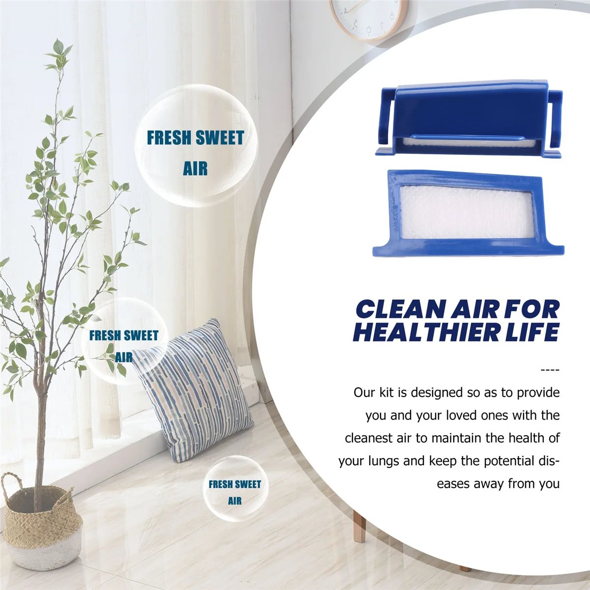 Сменные фильтры CPAP для Philips Respironics Dreamstation 6 многоразовый слот фильтра +