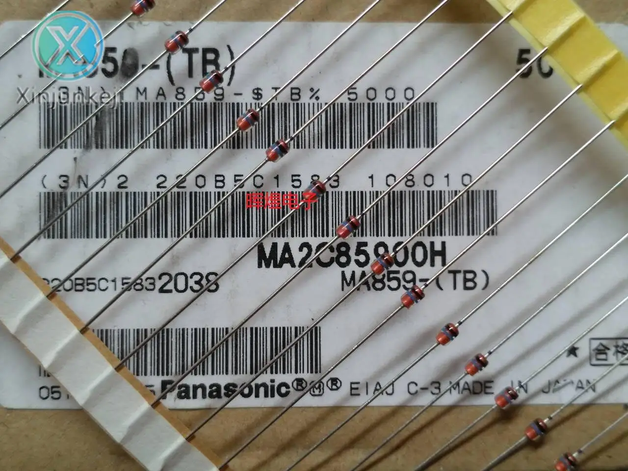 

10 шт., оригинальный новый варикаторный диод MA859 MA859 - (TB)