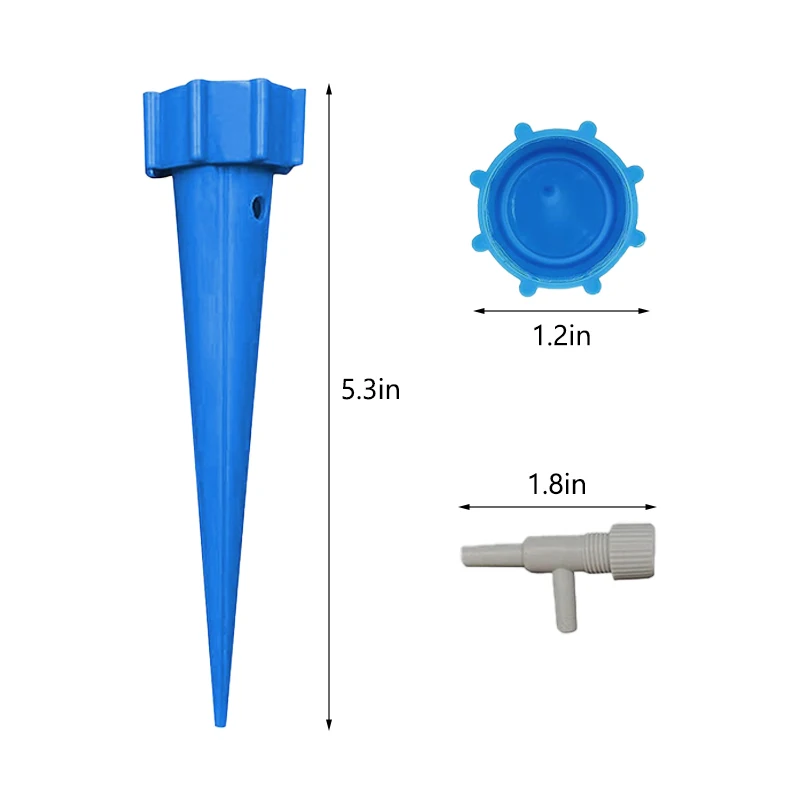 Self Watering Devices Auto Drip Irrigation Plant Spikes with Slow Release Control Switch for Indoor &amp Outdoor Plants |