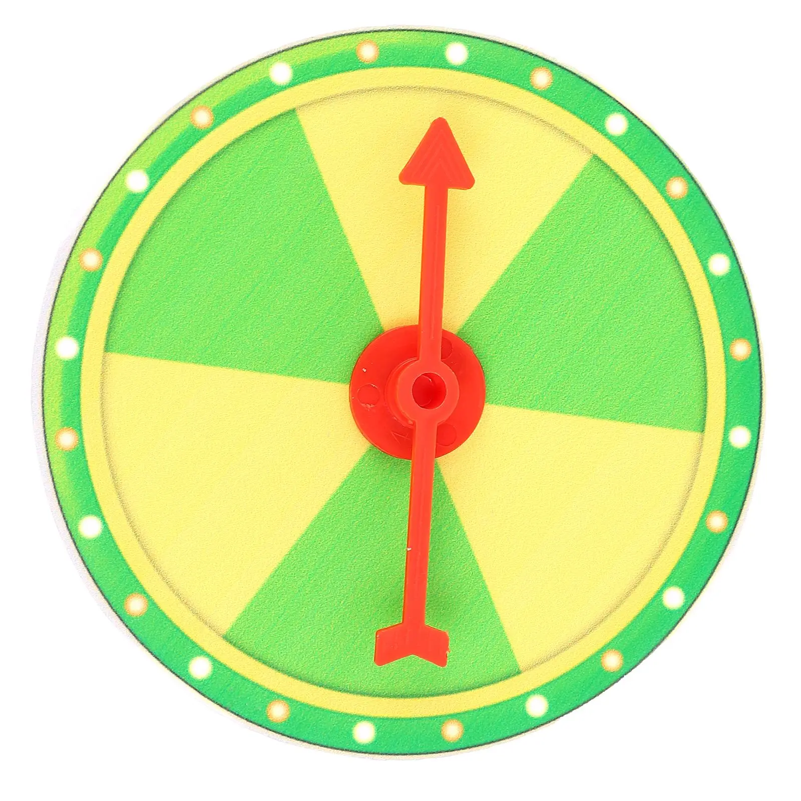 

1 Set Teaching Activity Prop DIY Small Prize Wheel Hanging Lottery Turntable Wheel of Fortune for Home Office Holiday Party 10cm