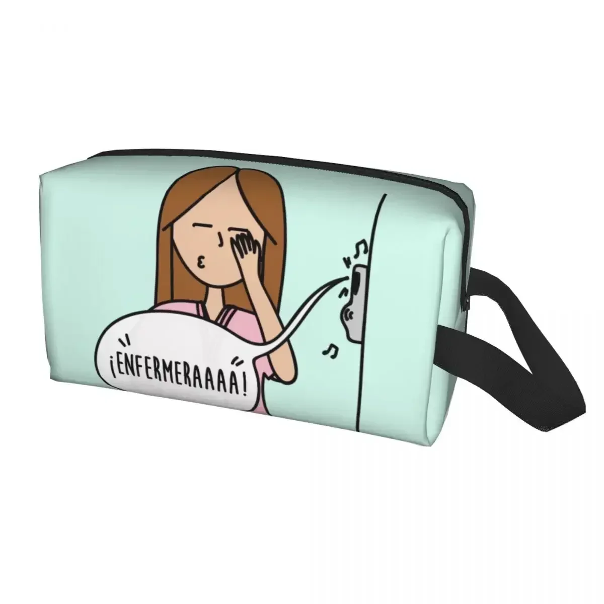 Косметичка женская большого объема модная аптечка врача медсестры магнитная