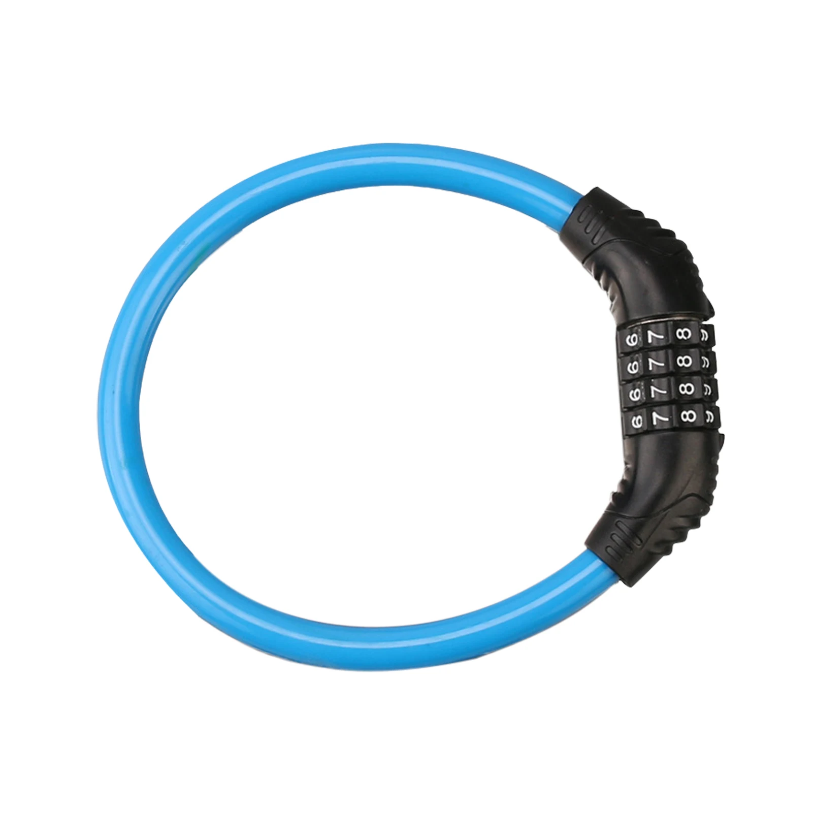 

Universal Bicycle Lock Mountain Bike 4 Digit Password Lock Anti-theft Portable Security Chain Motorcycle Password Lock