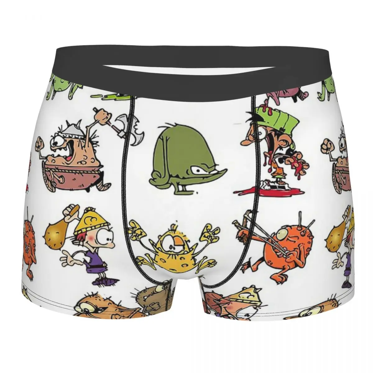 

Kid Paddle Characters Belgium Comic Underpants Cotton Panties Man Underwear Print Shorts Boxer Briefs