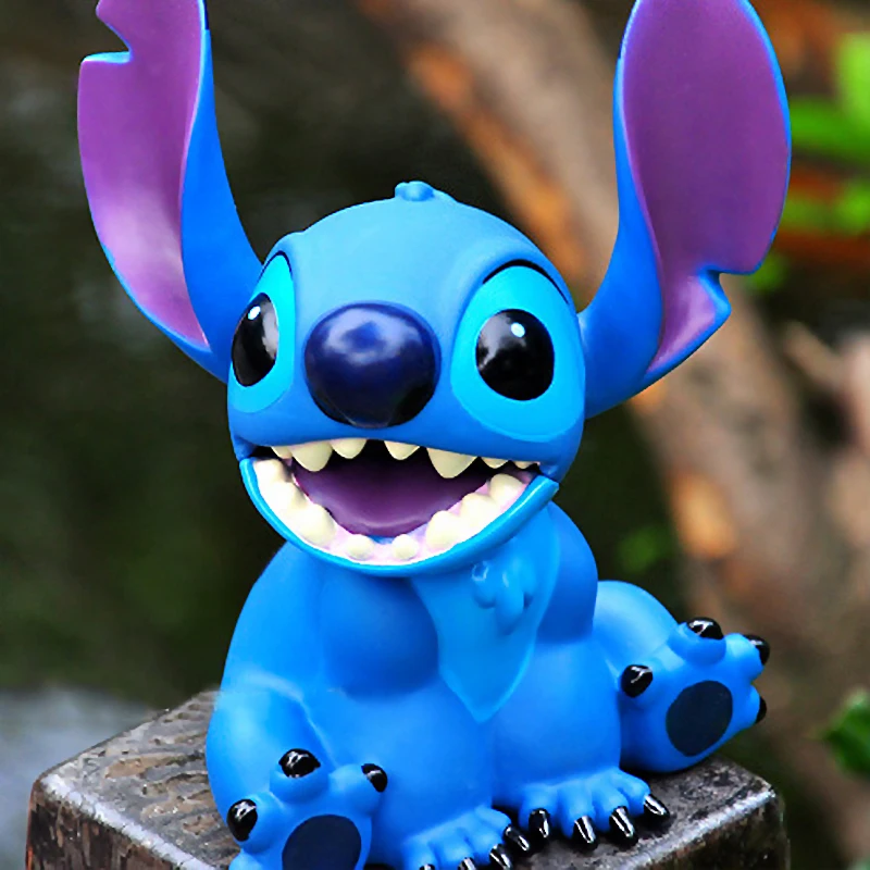 Фигурки персонажей мультфильма Disney Лило и Стич 18 см аниме-Копилка из ПВХ модель