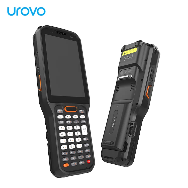Промышленный PDA-терминал UROVO RT40 с 4-дюймовым экраном Android, защищенный по стандарту IP68, сканер штрих-кодов, RFID-ридер, портативное устройство с промышленной клавиатурой (art.: 3920da37fe712) - 3920da37fe712