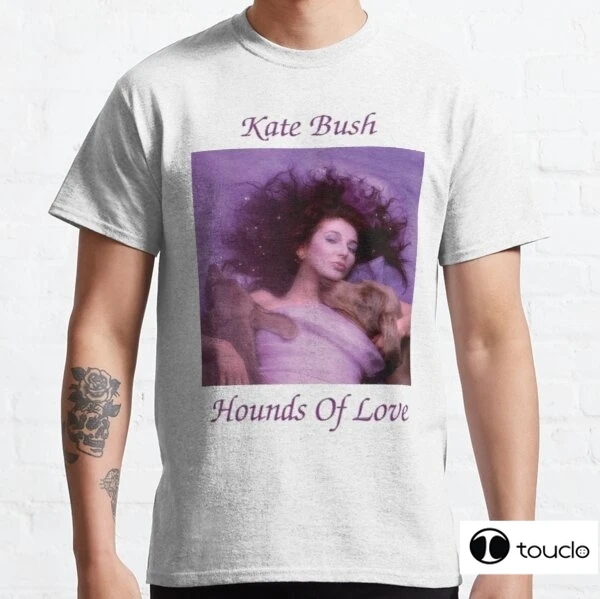 

Мужская футболка Kate Bush Hounds Of Love, футболка с забавным принтом и коротким рукавом, модные повседневные Топы И Футболки, брендовая одежда унисекс