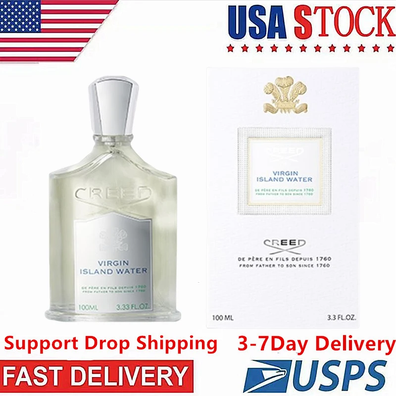 

Free shipping to the US in 3-7 days Creed Virgin Island Water Lasting Charm Male Fragrance Cologne Vaporisateur Mens Parfume