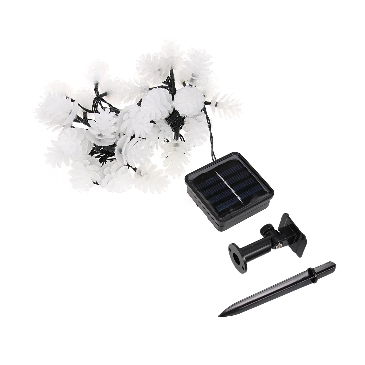 

Solar Powered Waterproof Fairy Lights Pinecone Lights for Home Garden Patio Decoration