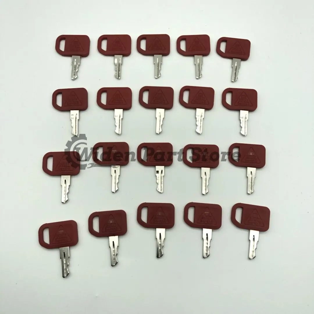 

20pcs JDR Key AR51481 AT195302 For John Deere Excavator Fit All Graders Dozers Skid Steer 600 Loaders