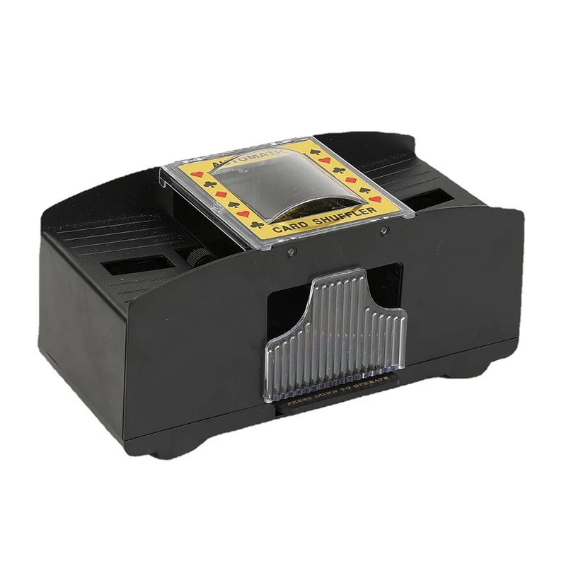 

Automatic Card Shuffler,2 Decks Poker Shuffler Portable Card Shuffler,For Casino,Club Gaming And Home Party