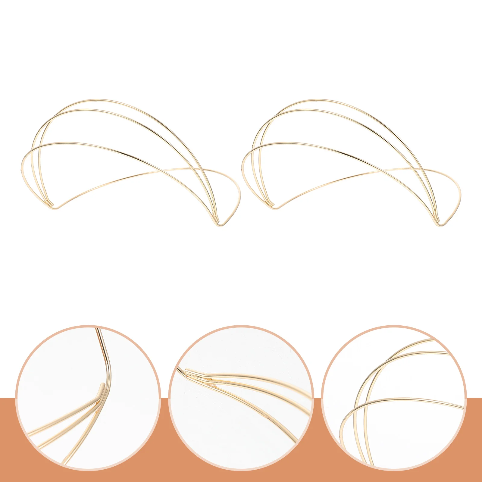 Корона металлическая линия четырехслойная повязка на голову аксессуары для