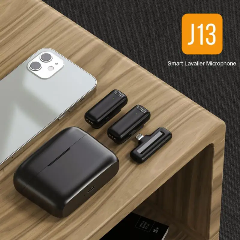 Беспроводной петличный микрофон для IPhone портативный записи аудио и видео прямых