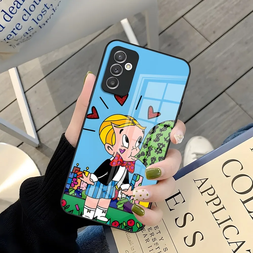 Трендовый мультяшный доллар монополия чехол для телефона Samsung A52 A71 A21 A54 A20 A12 Galaxy A34