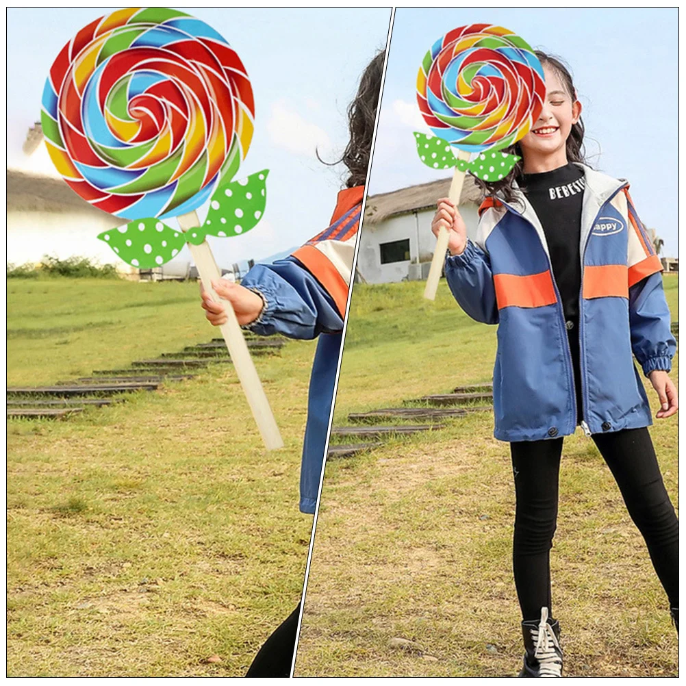 

2Pcs Lollipop Prop Fake Candy Food Photo Prop Fake Lollipop Party Photography Prop