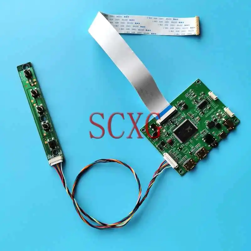 

Плата драйвера ЖК-контроллера монитора ноутбука, для B156XTK01.0 B156XTT01.1 15,6 дюйма, Mini-HDMI, комплект «сделай сам», 40-контактный EDP 1366*768 Micro USB