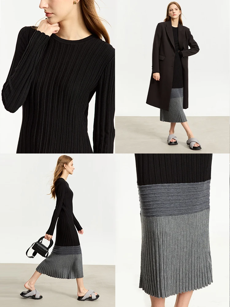 Женское трикотажное платье AMII