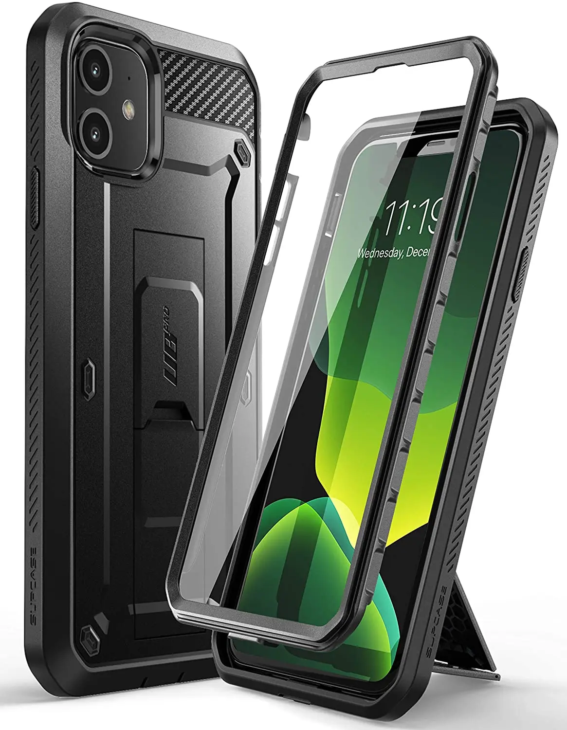 

SUPCASE Unicorn Beetle Pro Series Case Designed for iPhone 11 6.1 Inch (2019 Release), Built-In Screen Protector Full-Body