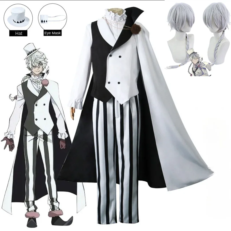 Костюм для косплея «бродячие псы», костюм Николая гогоголя, накидка, Униформа, костюм на Хэллоуин и Рождество, аниме одежда, сезон 4