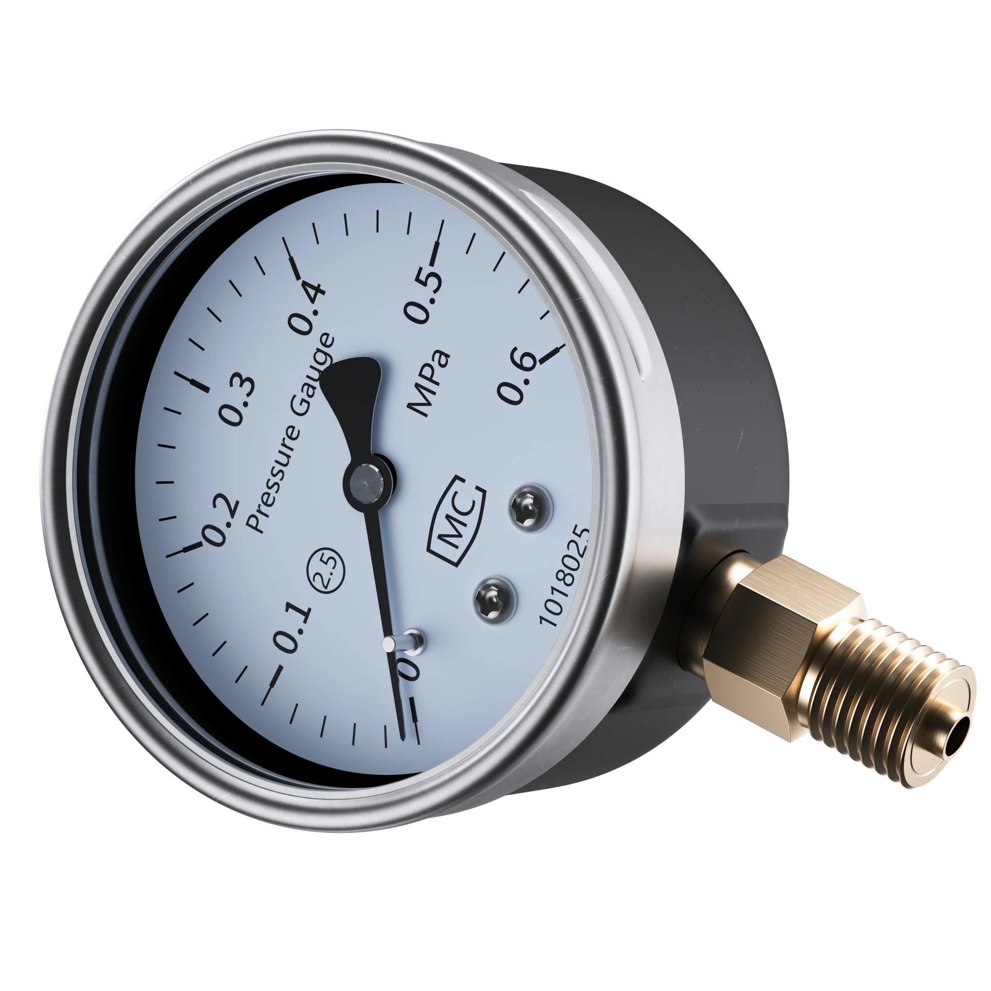 Pressure Gauge -0.1-60Mpa 0-1.6Mpa 0-2.5Mpa Mechanical M14*1.5 M20*1.5 Pointer