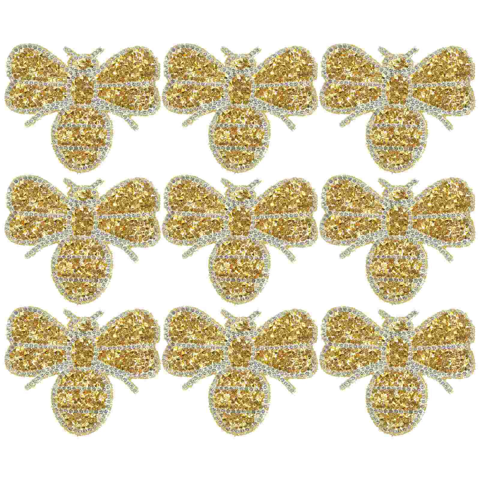 10 шт. клейкие компактные нашивки для одежды с износостойким покрытием