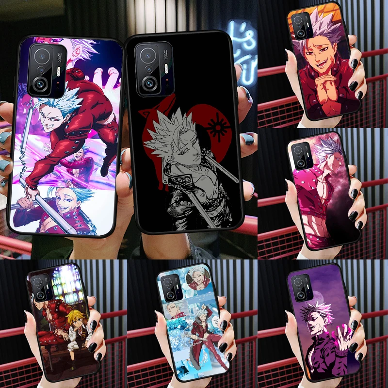 

The Seven Deadly Sins Ban Case For POCO X4 X3 Pro X3 GT M3 M4 POCO F3 Cover For Xiaomi Mi 12 11T Pro 11 Lite Coque