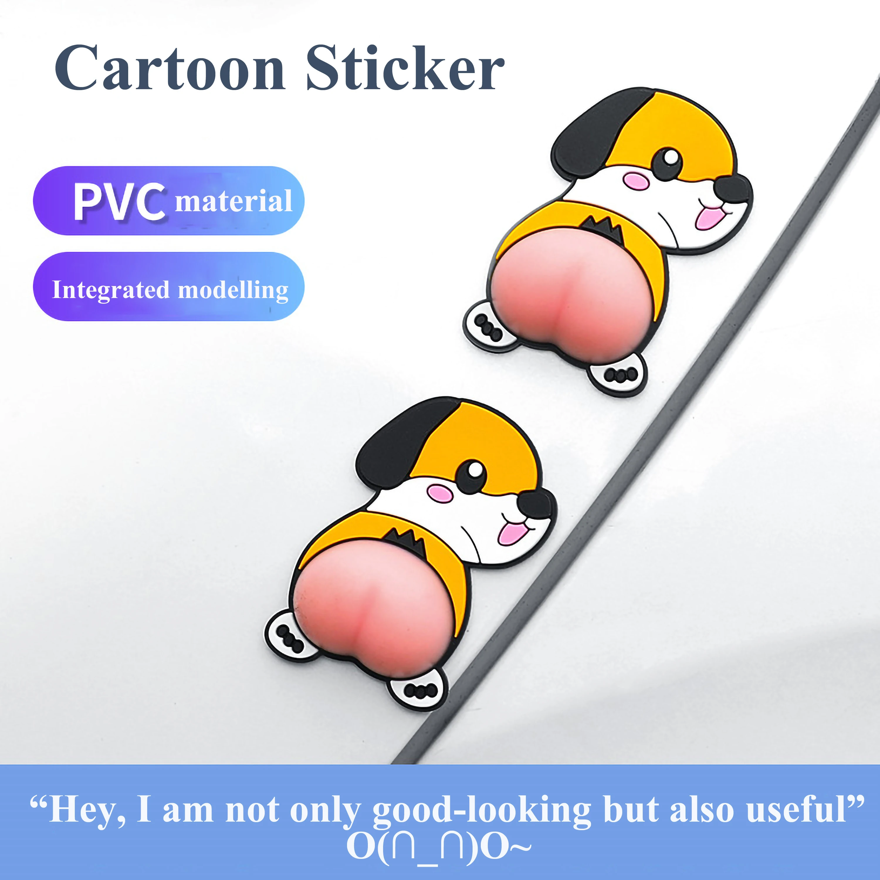 

Креативное домашнее украшение, милая защита двери автомобиля, наклейка на холодильник, многофункциональное Силиконовое украшение для моби...