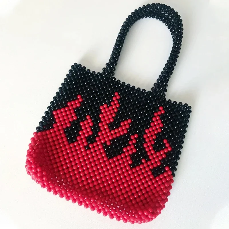 Красно-черный подарок для женщин Роскошный аксессуар вечерние вечерний ужин под