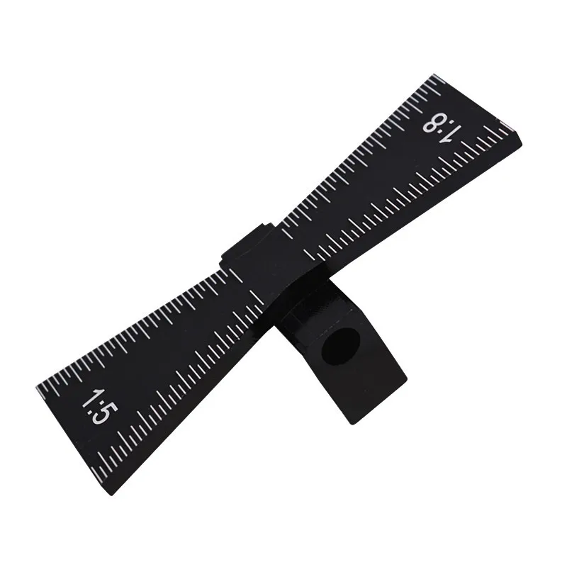 

Dovetail Aluminum Alloy Marker Template 1:5 1:8 Wooden Hinge Gauge with Hinge Gauge Guide Tool