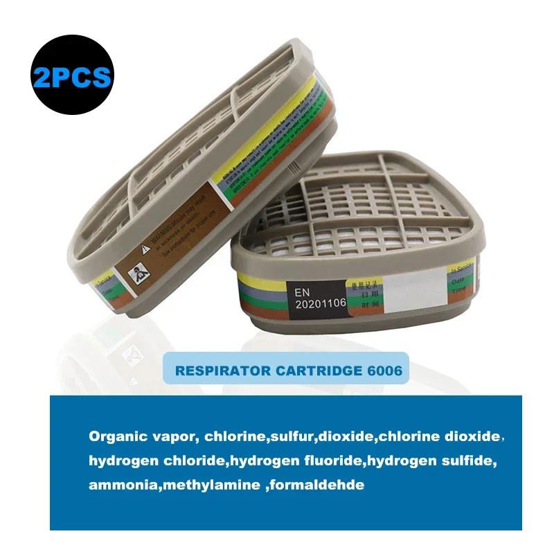 

Фильтрующий картридж 6001 6006 для респираторов 3M 6200/6800/7502