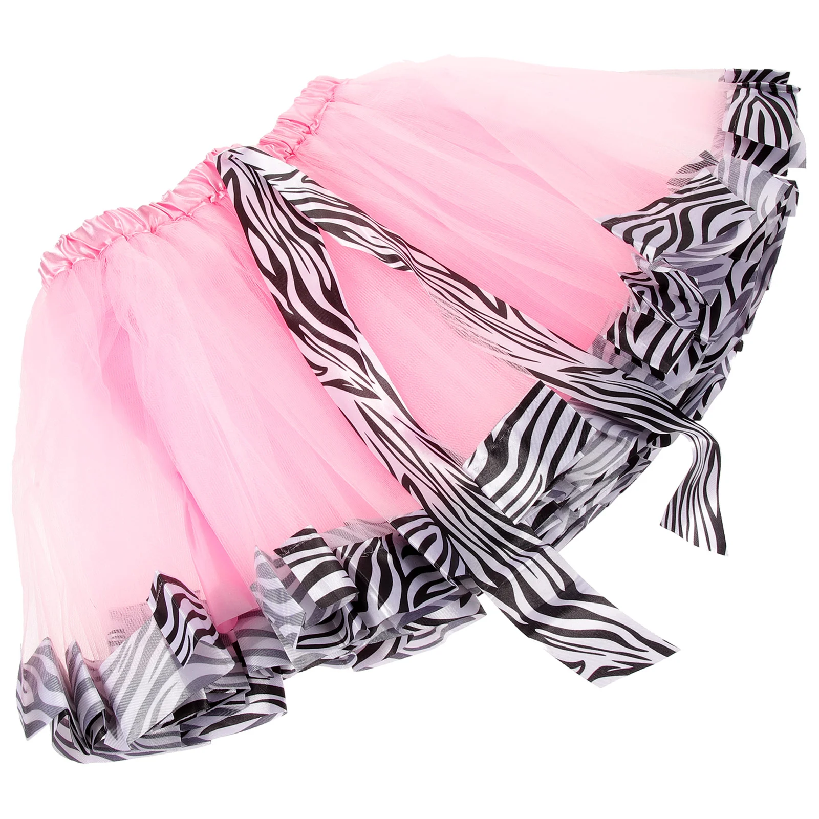 

Tutu Skirt Little Girl Decorative Mesh Dancing Dance Fabric Dress Girls Party Child