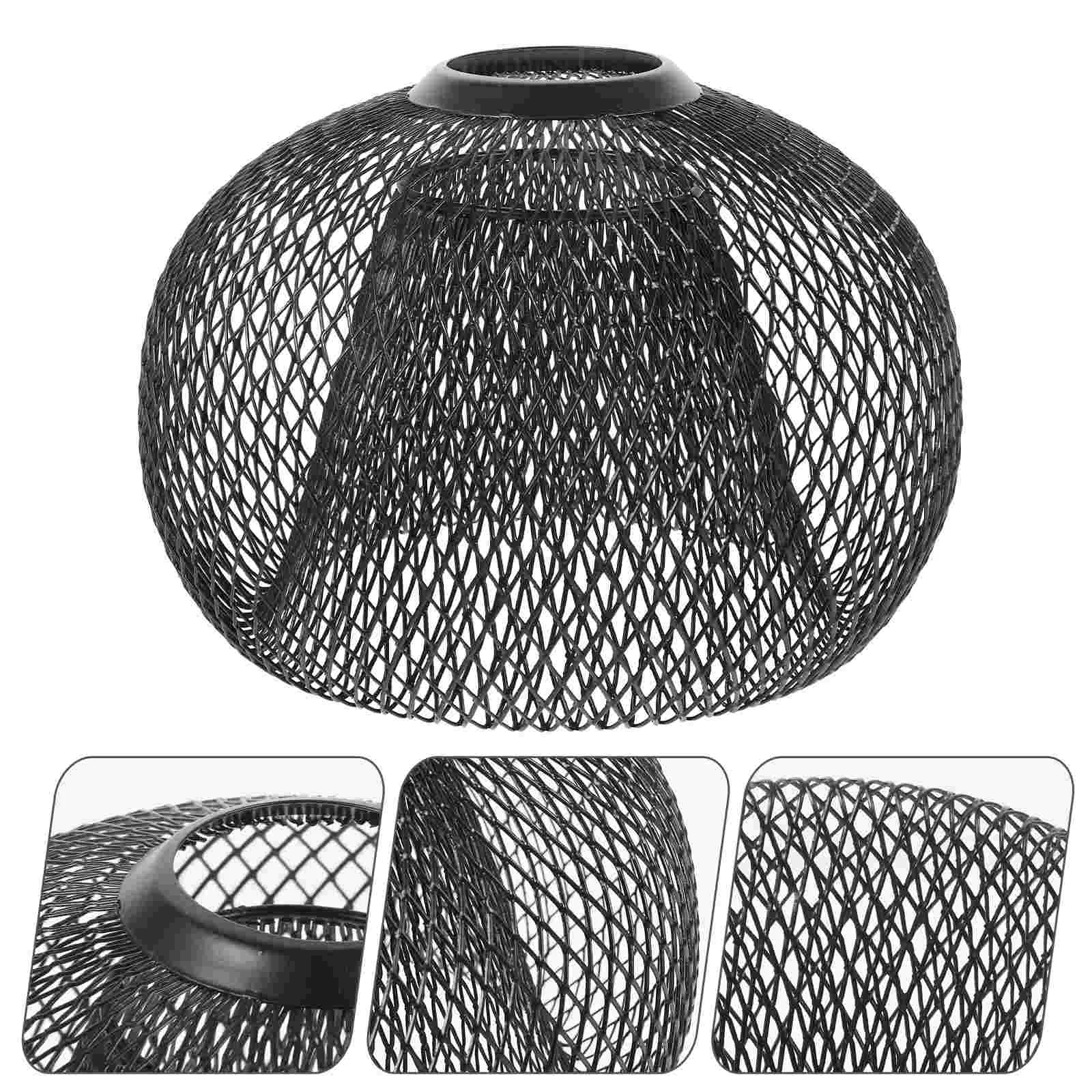 

Hollow Lampshade Shades Small Bathroom Decorations Replacement Lampshades Metal Cage Pendant Light Only