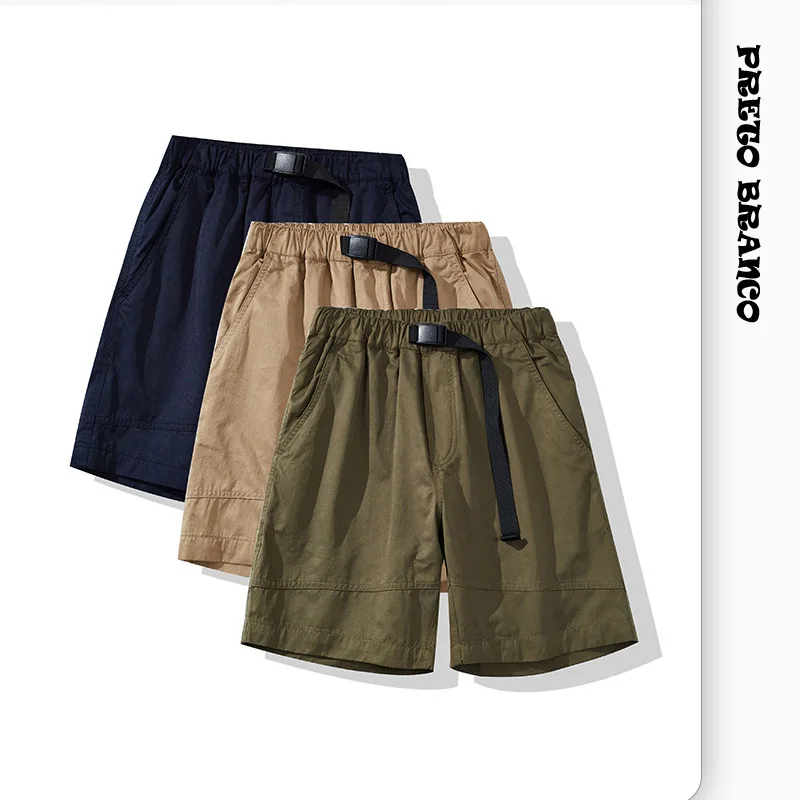 Новые летние повседневные штаны PREOT BRANCO с пятью точками регулируемые уличные