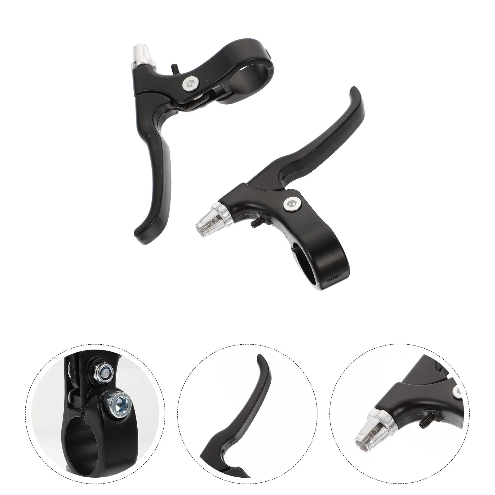 

1 Pair Durable Practical Stylish Caliper Brake Brake Handle Braking Supply Brake Lever