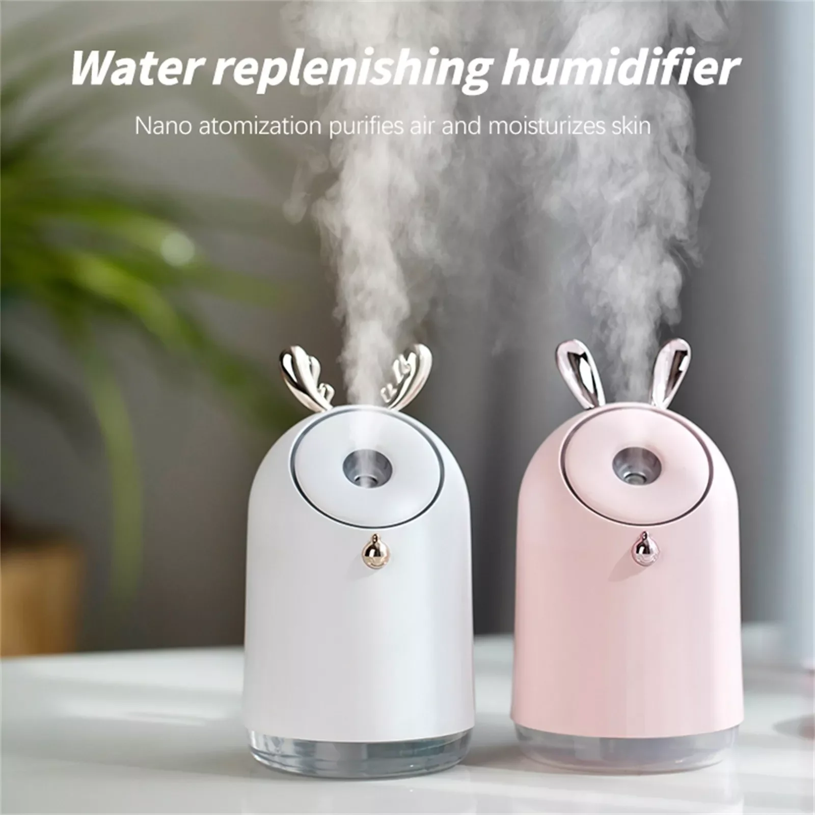 

NEW2023 Humidifier Home Bedroom Small Mini Air Aromatherapy Purification Sprayer Water Replenishing Instrument Usb Air Condition
