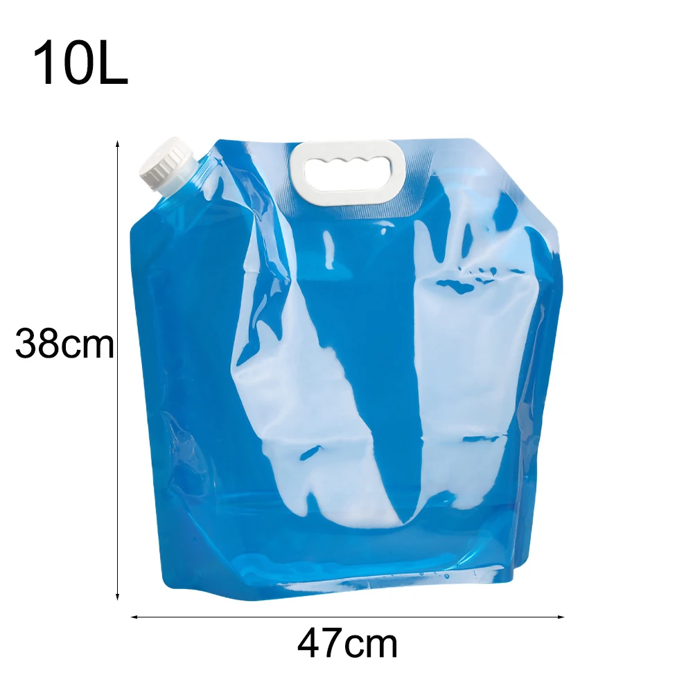 Портативная Сумка Для Воды Кемпинга 5/10 Л Складной Большой Контейнер Уличный