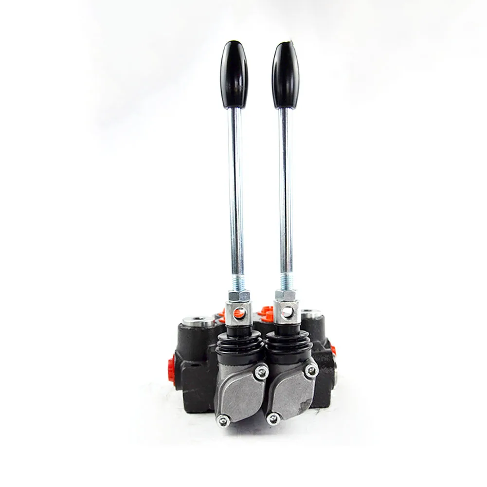 2 катушки 11GPM 3600PSI направленный гидравлический регулирующий клапан двойного