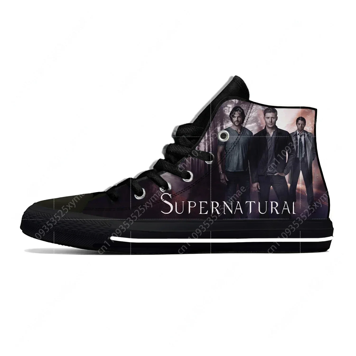 Модная повседневная тканевая обувь Supernatural Winchester Brothers, легкие дышащие кроссовки с 3D принтом для мужчин и женщин (art.: 3920db218016c) - 3920db218016c