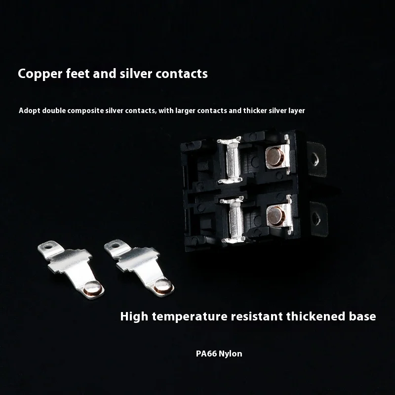 10 шт. водонепроницаемый пылезащитный и маслостойкий кулисный переключатель KCD4 с