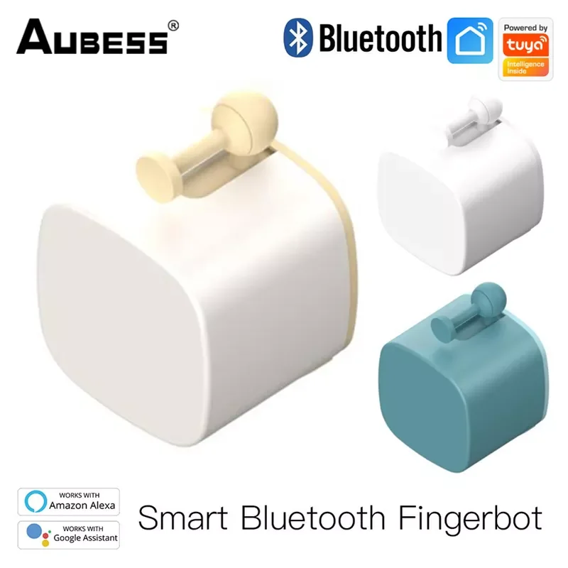 

Кнопка-толкатель Aubess Smart-Life, Bluetooth, совместимая с приложением