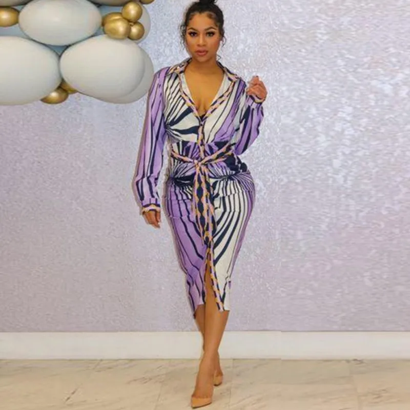 

New Fashion African Dresses For Women 2022 Spring Autumn Dashiki Africa Style Print Rich Bazin Dashiki Shirt Midi Dresses