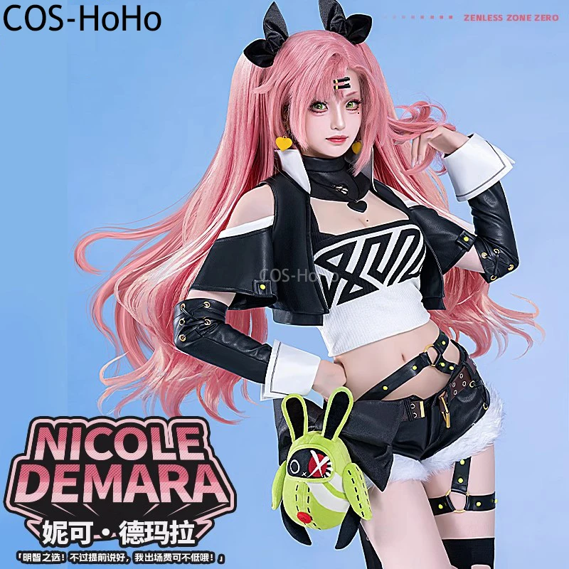 Костюм для косплея COS-HoHo Zenless Zone Zero Nicole Demara костюм Женский ролевых игр на Хэллоуин