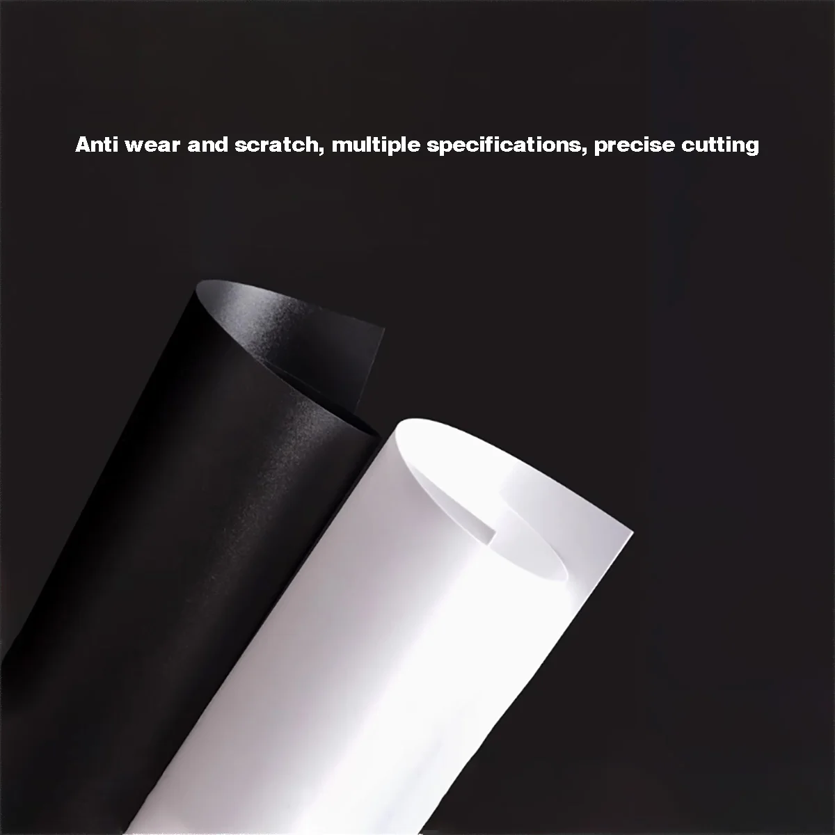 Белая/черная матовая пластиковая доска из полипропилена/жесткая ПВХ толщина 0 3