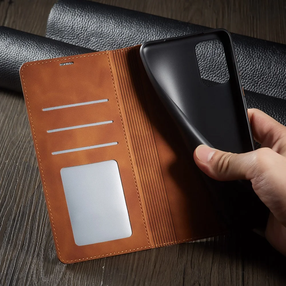 Leather Case for Samsung A53 A33 A14 A13 A12 A23 A22 A32 A52s A73 4G 5G Wallet Flip Cover S23 S22 S21 S20 FE Ultra S10 S9 Plus