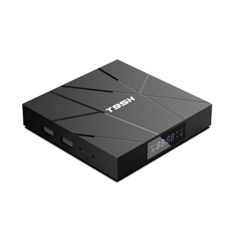 T95H Android 10 TV BOX Allwinner H616 4G RAM 64 ГБ ПЗУ Беспроводное подключение WIFI 6K HD-плеер для дома