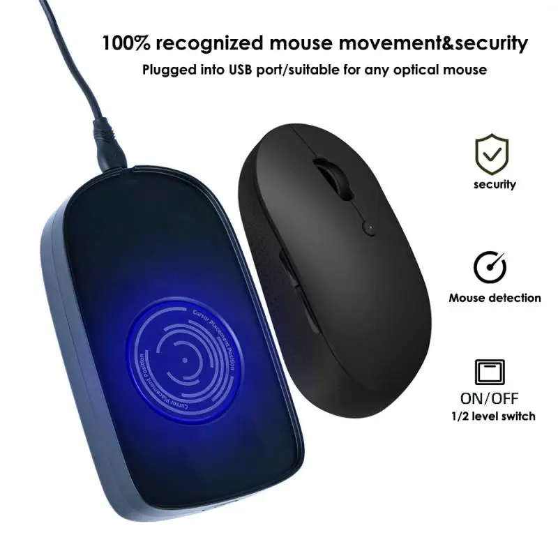 

Оптическая мышь, компьютерная Виртуальная мышь для спящего режима, предотвращает блокировку экрана компьютера, проводной контроллер мыши
