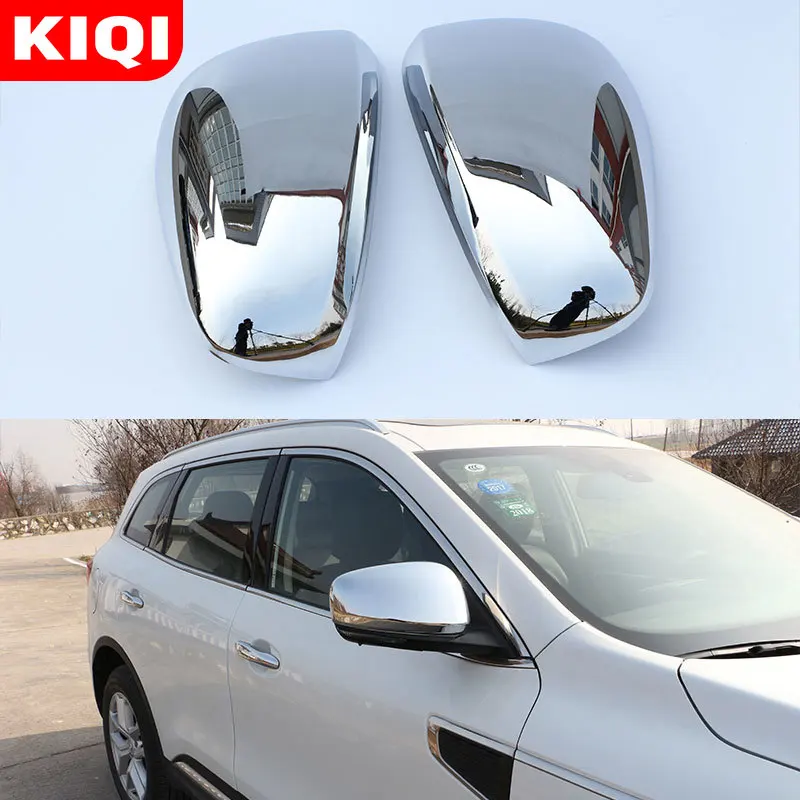 

ABS Chrome Car Rear View Rearview Side Glasses Mirror Cover Trim Fit for Renault Koleos Samsung QM6 2016 - 2022 Accessories