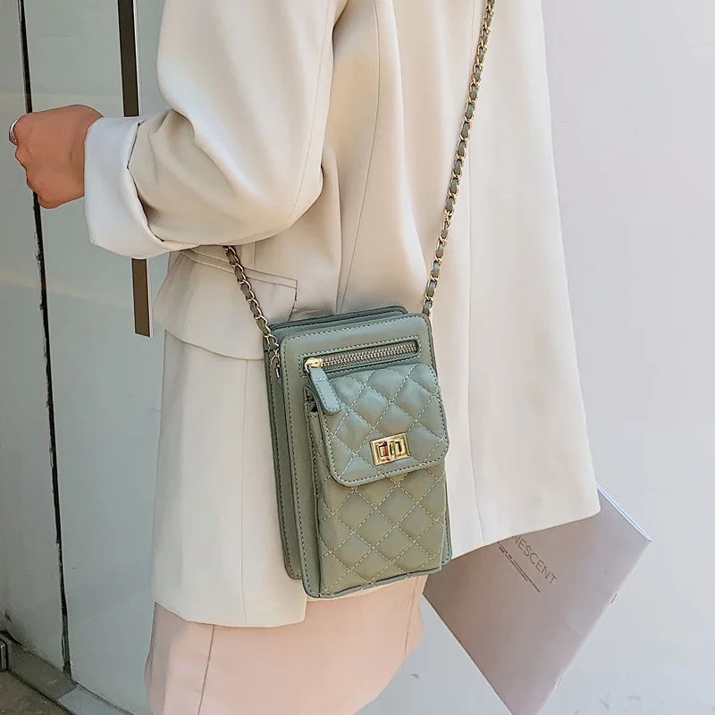 

New Trend Cell Phone Women Bag Shoulder Bags Summer Fashion Female Chain Crossbody Bags Casual Shoulder Bags for Ladies Handbag