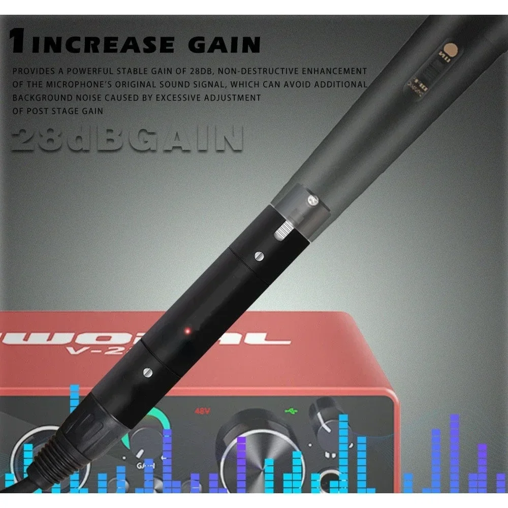 Динамический микрофон GAZ-MA1 48 В