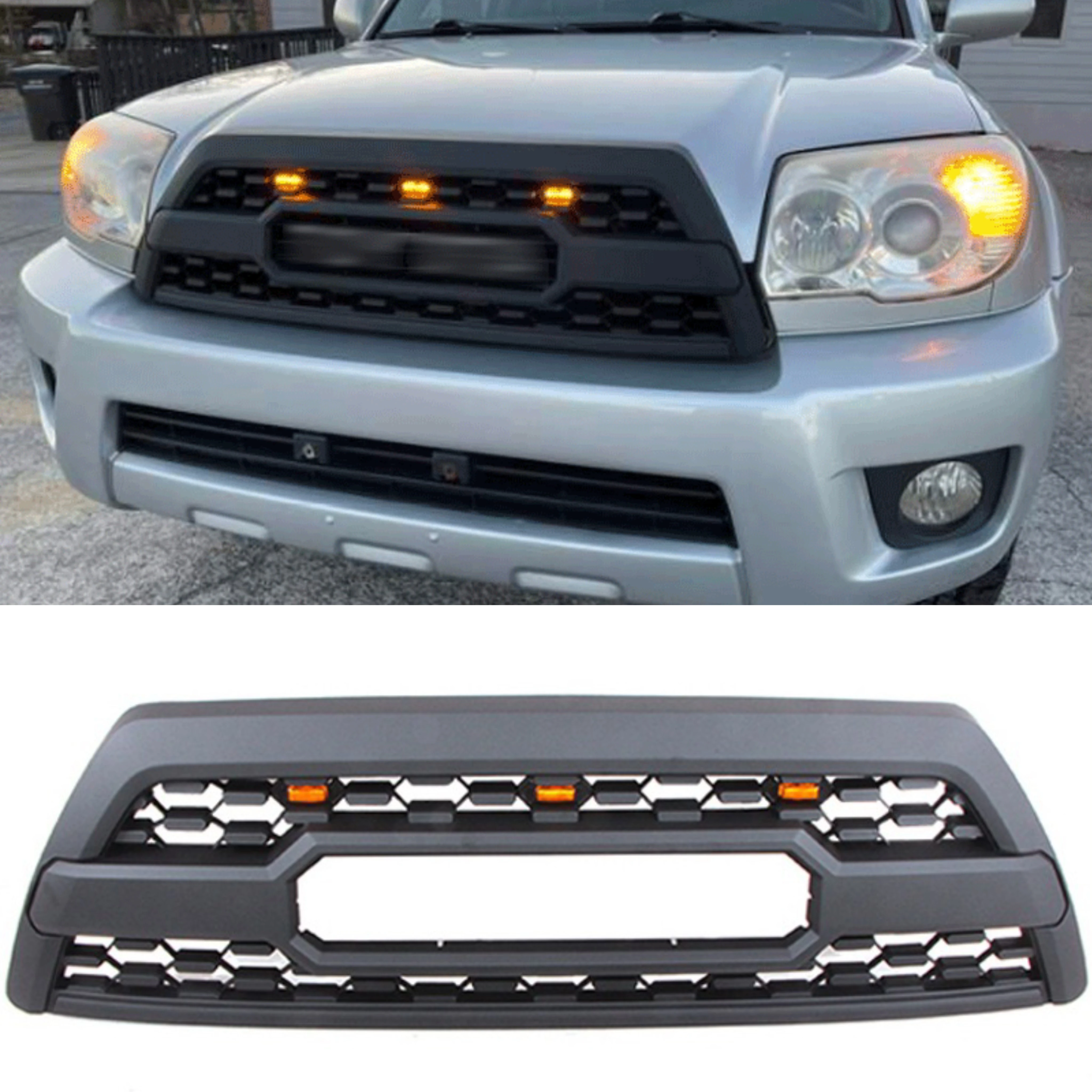 Подходит для Toyota 4runner 2006 2007 2008 2009 решетка TRD с быстрой модификацией переднего