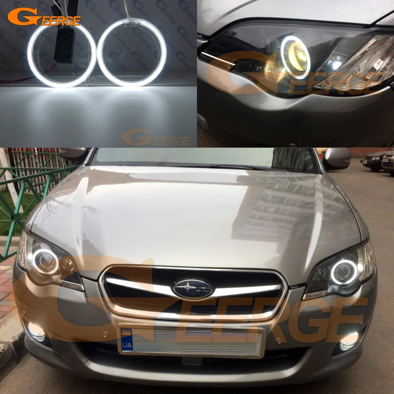 

Для Subaru Legacy B4 Liberty IV 2007 2008 2009, отличные ультра яркие CCFL ангельские глазки, комплект колец с ореолом, автомобильные аксессуары